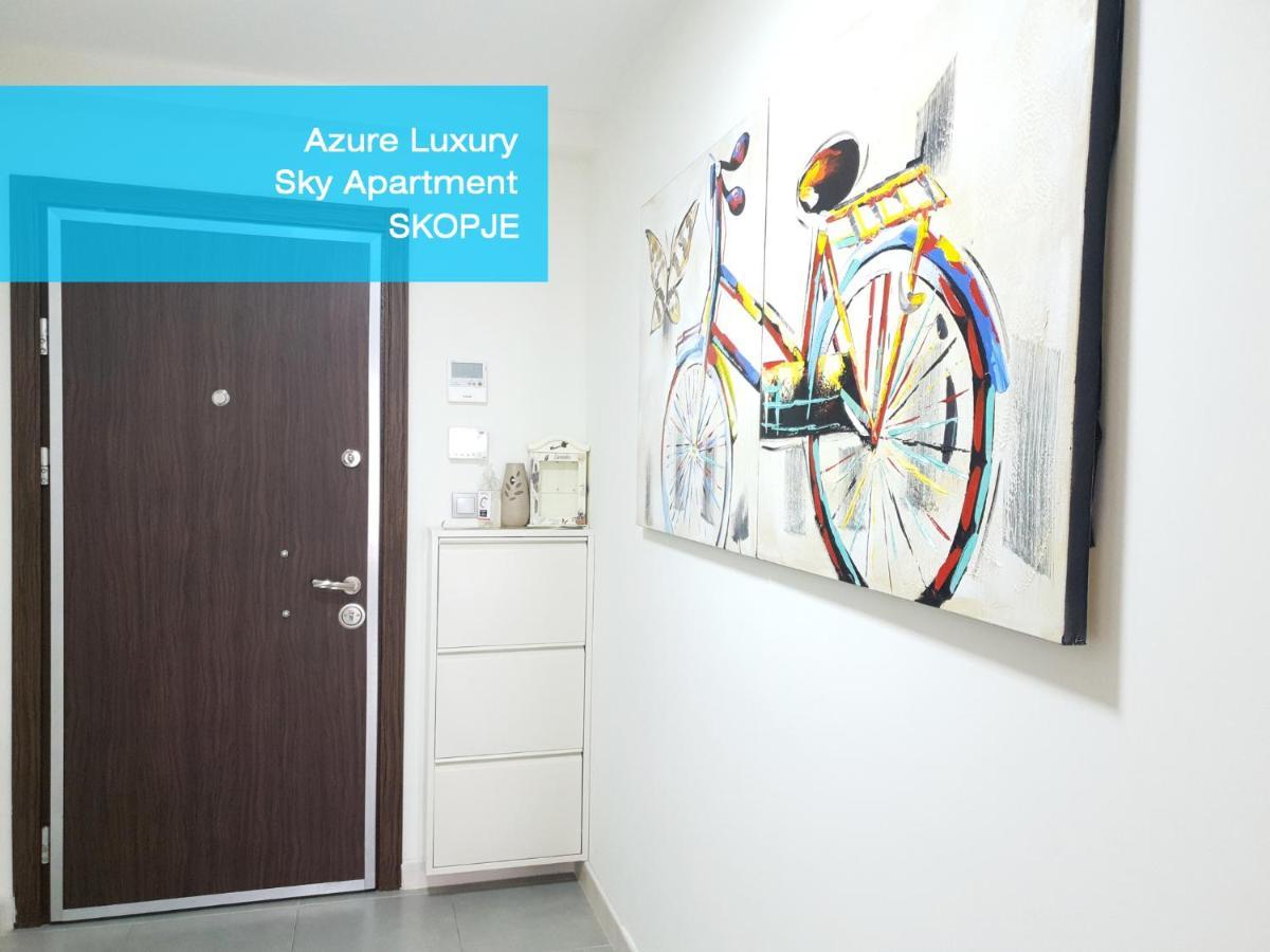 Azure Luxury Sky Apartment Skopje Exteriör bild